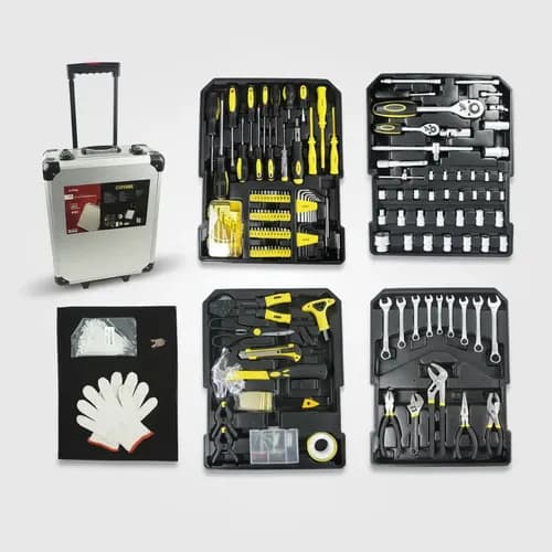 Kit Herramientas Alpina 299 Piezas Valija Maletin Aluminio