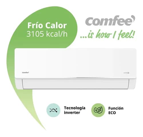 Aire Acondicionado Comfee Inverter Split Frío/calor 3105 Fg Color Blanco