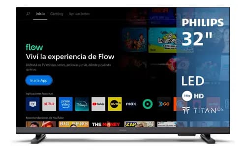 Smart TV LED HD Philips 32" 32PHD6910/77