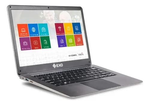 Notebook EXO MCF T2-37 T2-37 Gris 14" 1366 px x 768 px disco SSD 128 GB Intel N4020 4GB de Ram
