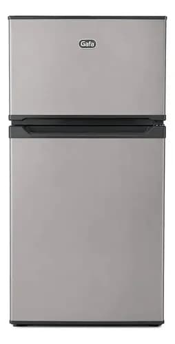 Heladera Refrigerador Gafa Hgmdp1p Mini Top Freezer Plata Gris Oscuro
