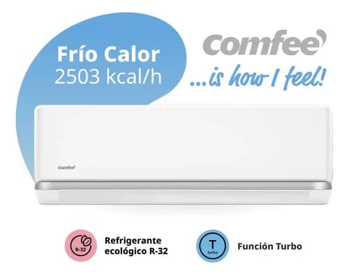 Aire Acondicionado Comfee Split Frío/calor 2503 Fg Color Blanco